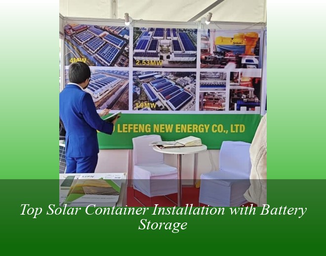 Top Solar Container Installation with Battery Storage